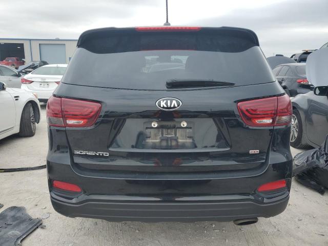 5XYPG4A30KG579515 - 2019 KIA SORENTO L BLACK photo 6