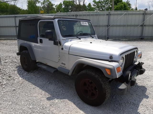 1J4FA44S56P726635 - 2006 JEEP WRANGLER / UNLIMITED SILVER photo 4