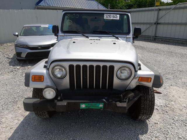 1J4FA44S56P726635 - 2006 JEEP WRANGLER / UNLIMITED SILVER photo 5