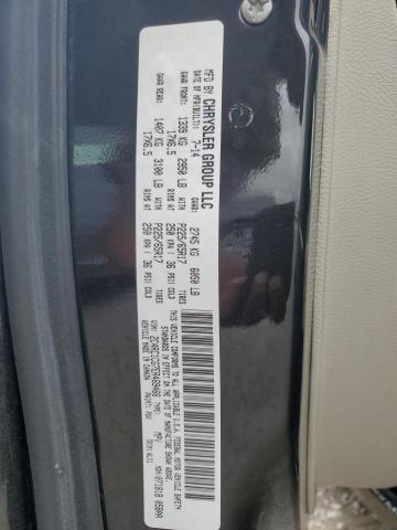 2C4RC1CG7ER469466 - 2014 CHRYSLER TOWN & COU TOURING L BLACK photo 13