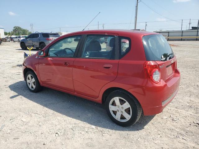 KL1TD6DE1BB213466 - 2011 CHEVROLET AVEO LS წითელი ფოტო 2