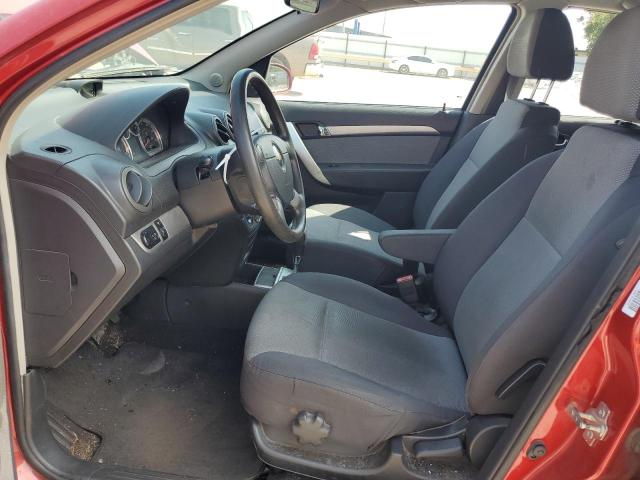 KL1TD6DE1BB213466 - 2011 CHEVROLET AVEO LS წითელი ფოტო 7