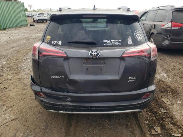 JTMRFREV5GJ102140 - 2016 TOYOTA RAV4 XLE GRAY photo 6