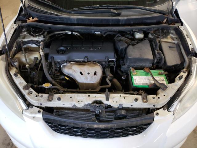 2T1LE4EE6CC020919 - 2012 TOYOTA COROLLA MA S WHITE photo 12