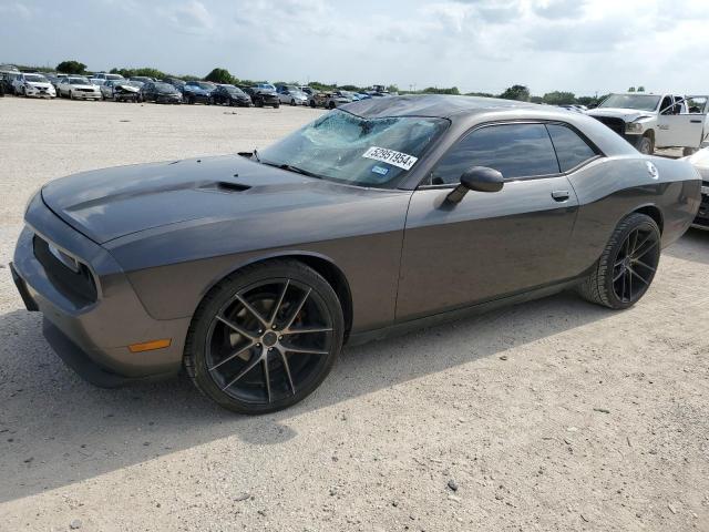 2C3CDYAG5EH152942 - 2014 DODGE CHALLENGER SXT GRAY photo 1