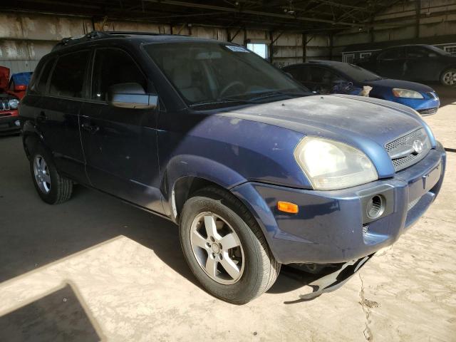 KM8JM12B46U396301 - 2006 HYUNDAI TUCSON GL BLUE photo 4