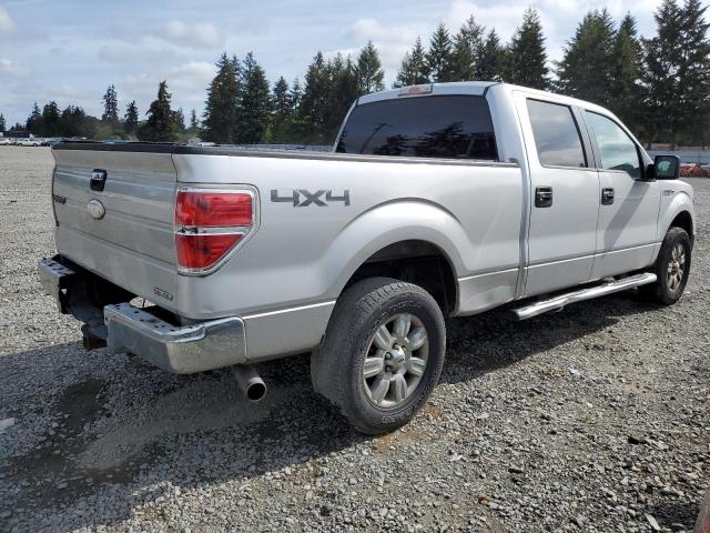 1FTFW1EF8BFC94839 - 2011 FORD F150 SUPERCREW SILVER photo 3
