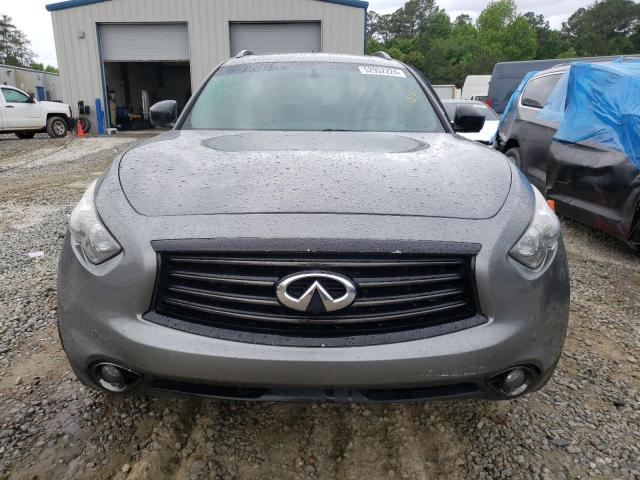 JN8CS1MU6FM380316 - 2015 INFINITI QX70 GRAY photo 5