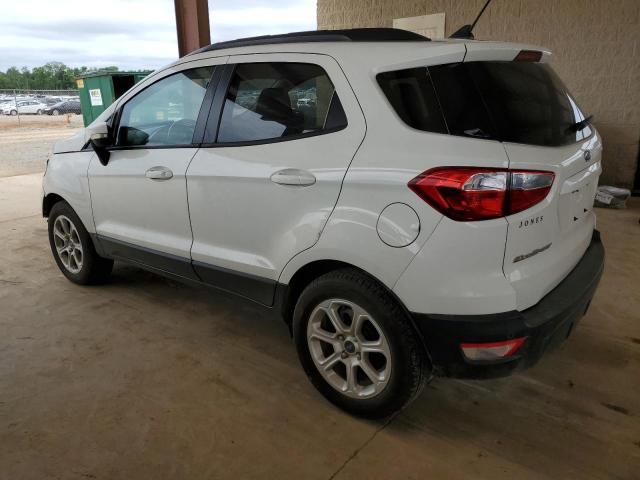 MAJ3P1TE8JC169386 - 2018 FORD ECOSPORT SE WHITE photo 2