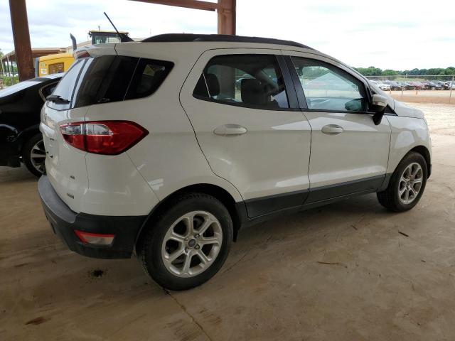 MAJ3P1TE8JC169386 - 2018 FORD ECOSPORT SE WHITE photo 3