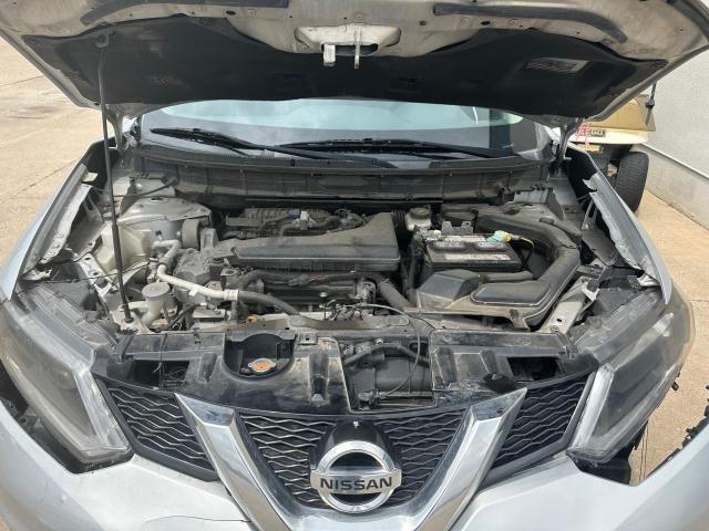 KNMAT2MT9GP606491 - 2016 NISSAN ROGUE S SILVER photo 7