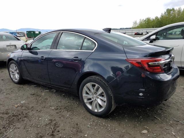 2G4GK5EX6F9246296 - 2015 BUICK REGAL BLUE photo 2