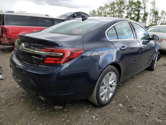 2G4GK5EX6F9246296 - 2015 BUICK REGAL BLUE photo 3