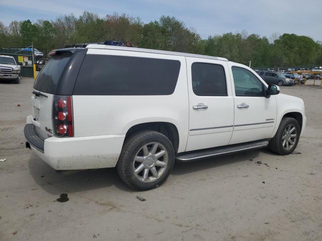 1GKS2MEF2ER237085 - 2014 GMC YUKON XL DENALI WHITE photo 3