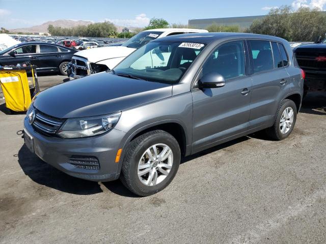 WVGBV7AX9CW084069 - 2012 VOLKSWAGEN TIGUAN S GRAY photo 1