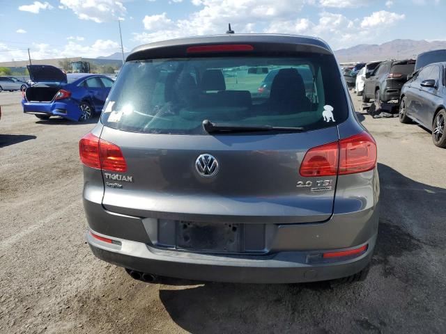 WVGBV7AX9CW084069 - 2012 VOLKSWAGEN TIGUAN S GRAY photo 6