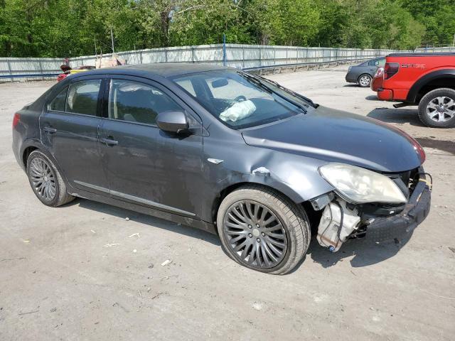 JS2RF9A58A6100548 - 2010 SUZUKI KIZASHI GTS GRAY photo 4