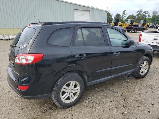 5NMSG3AB1AH343231 - 2010 HYUNDAI SANTA FE GLS BLACK photo 3