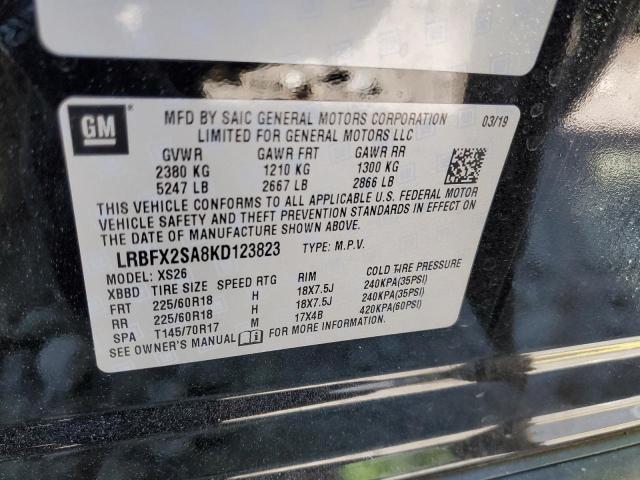 LRBFX2SA8KD123823 - 2019 BUICK ENVISION ESSENCE Qara foto 13