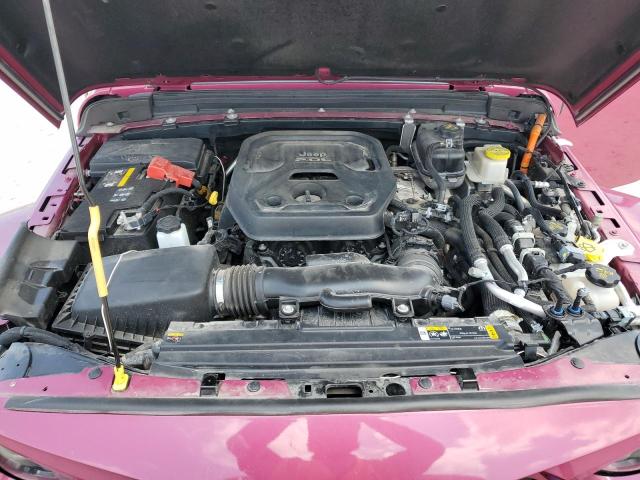 1C4JJXP68MW852703 - 2021 JEEP WRANGLER U SAHARA 4XE PINK photo 12