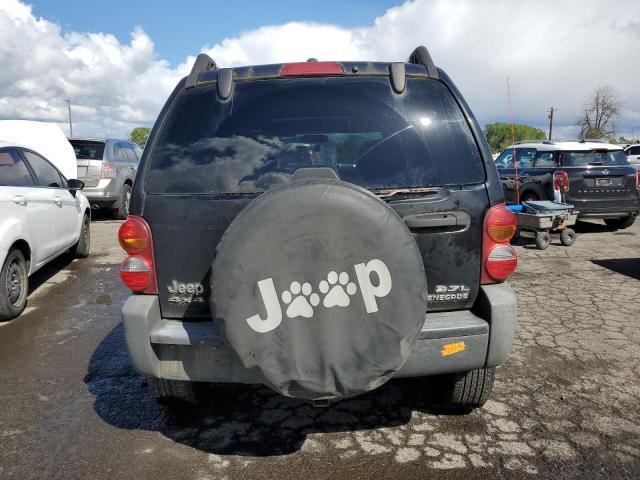 1J4GL38K45W617946 - 2005 JEEP LIBERTY RENEGADE BLACK photo 6