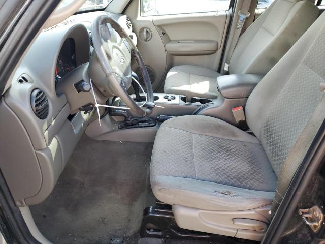 1J4GL38K45W617946 - 2005 JEEP LIBERTY RENEGADE BLACK photo 7