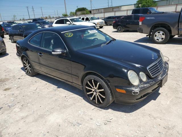 WDBLJ65G12T126404 - 2002 MERCEDES-BENZ CLK 320 BLACK photo 4