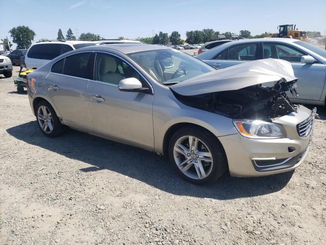 YV140MFK1F1347903 - 2015 VOLVO S60 PREMIER SILVER photo 4