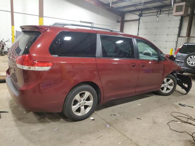 5TDKK3DC7DS381986 - 2013 TOYOTA SIENNA LE BURGUNDY photo 3