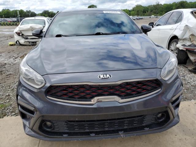 3KPF34AD2ME404358 - 2021 KIA FORTE GT LINE GRAY photo 5