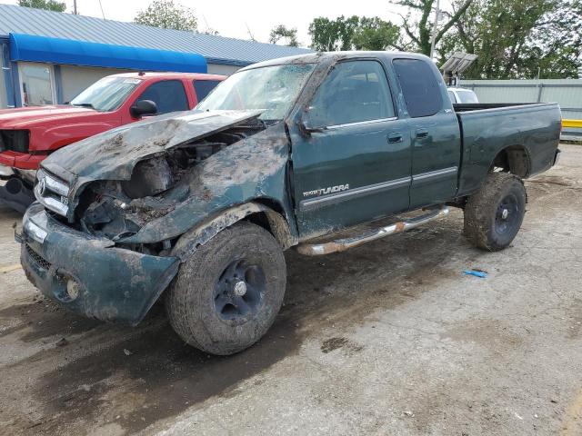 5TBBT44173S376392 - 2003 TOYOTA TUNDRA ACCESS CAB SR5 GREEN photo 1