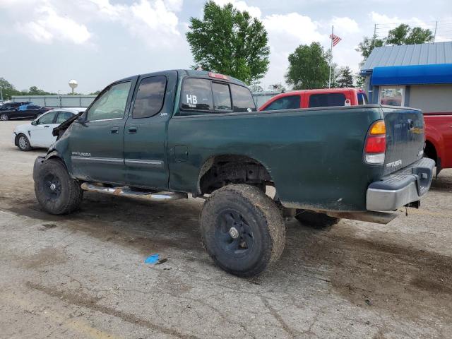5TBBT44173S376392 - 2003 TOYOTA TUNDRA ACCESS CAB SR5 GREEN photo 2