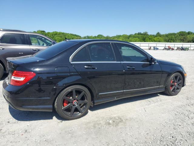 WDDGF4HB1EA965547 - 2014 MERCEDES-BENZ C 250 BLACK photo 3