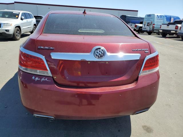 1G4GE5ED9BF126152 - 2011 BUICK LACROSSE CXS BURGUNDY photo 6