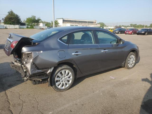 3N1AB7AP0KY395358 - 2019 NISSAN SENTRA S GRAY photo 3