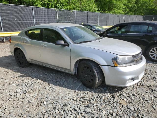 1B3BD4FB8BN588153 - 2011 DODGE AVENGER EXPRESS 银色 照片 4