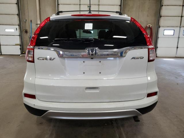 5J6RM4H70GL103605 - 2016 HONDA CR-V EXL WHITE photo 6