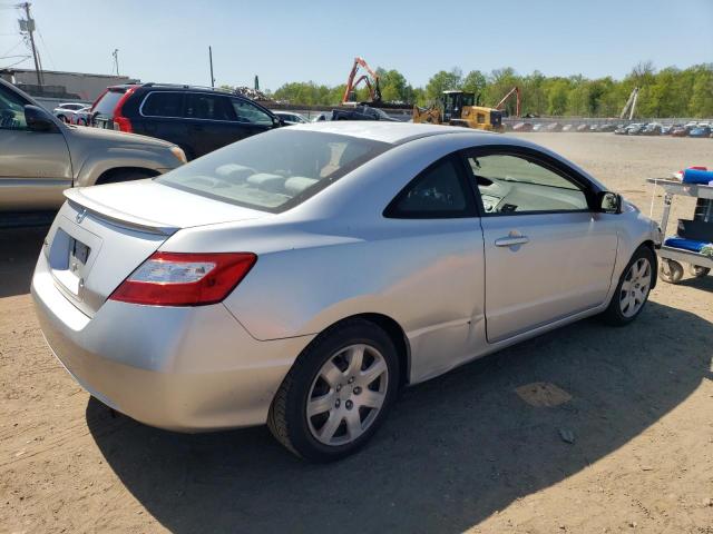 2HGFG12628H565680 - 2008 HONDA CIVIC LX GRAY photo 3