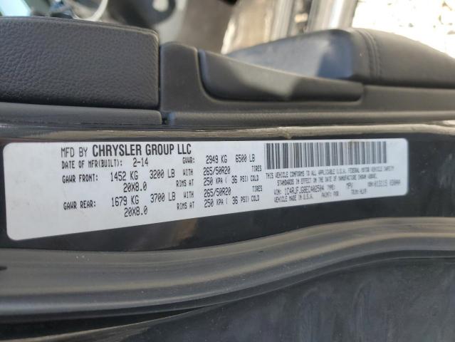 1C4RJFJG8EC402504 - 2014 JEEP GRAND CHER SUMMIT 黑色 照片 13