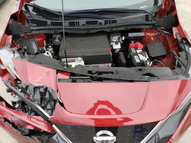 1N4AZ1CV0NC560040 - 2022 NISSAN LEAF SV RED photo 11