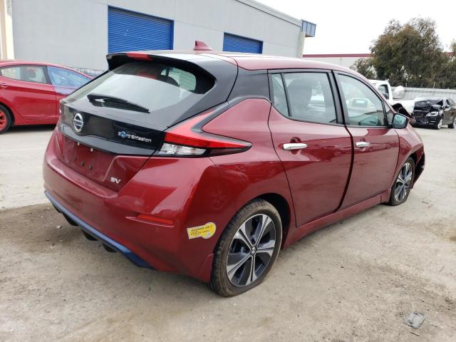 1N4AZ1CV0NC560040 - 2022 NISSAN LEAF SV RED photo 3