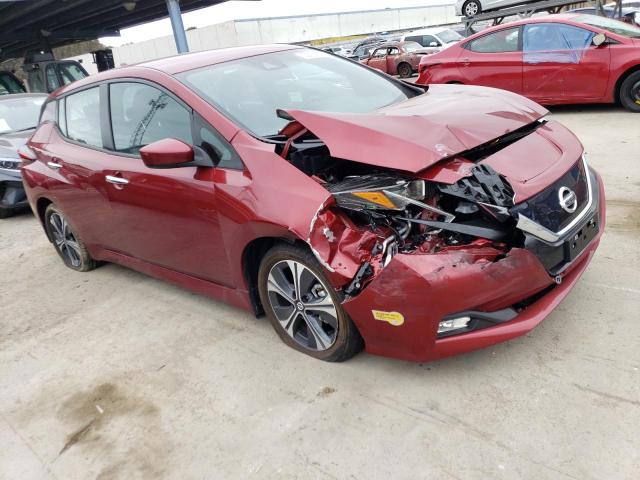 1N4AZ1CV0NC560040 - 2022 NISSAN LEAF SV RED photo 4