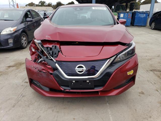 1N4AZ1CV0NC560040 - 2022 NISSAN LEAF SV RED photo 5