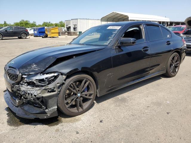 3MW5U9J07M8B57904 - 2021 BMW M340XI BLACK photo 1