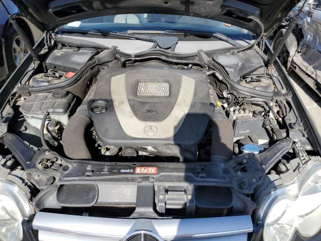 WDBTJ56H37F220212 - 2007 MERCEDES-BENZ CLK 350 BLACK photo 11