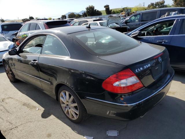 WDBTJ56H37F220212 - 2007 MERCEDES-BENZ CLK 350 BLACK photo 2