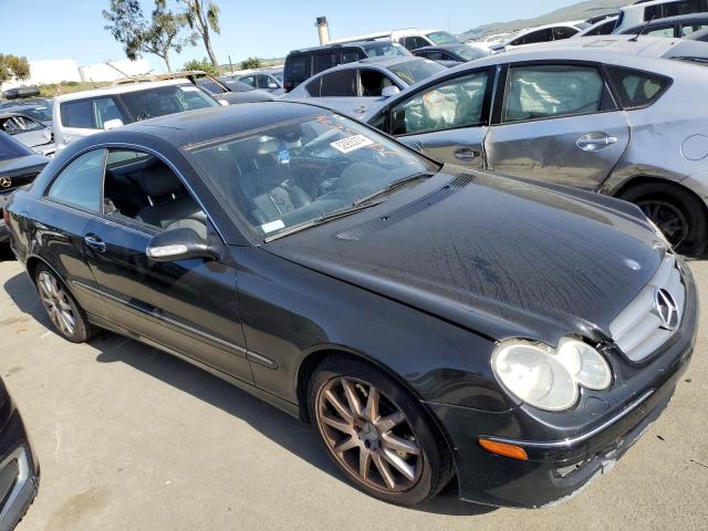 WDBTJ56H37F220212 - 2007 MERCEDES-BENZ CLK 350 BLACK photo 4