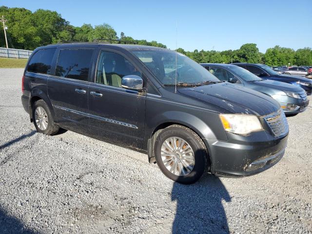 2C4RC1CG4CR259792 - 2012 CHRYSLER TOWN & COU TOURING L GRAY photo 4