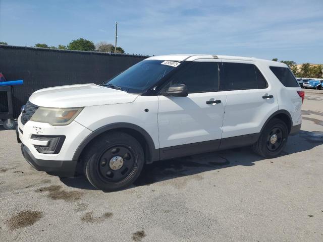 1FM5K8AR4GGA46794 - 2016 FORD EXPLORER POLICE INTERCEPTOR 白色 照片 1