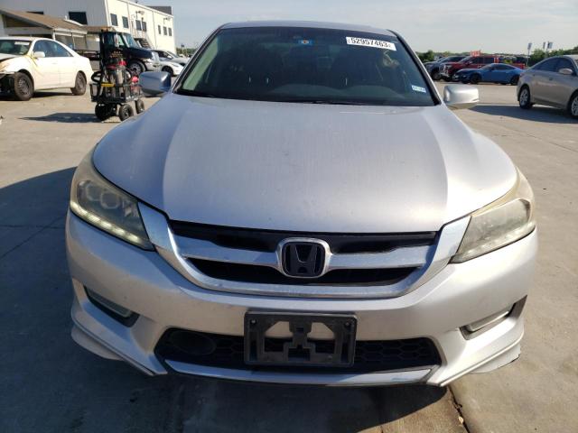 1HGCR3F93DA004426 - 2013 HONDA ACCORD TOURING SILVER photo 5